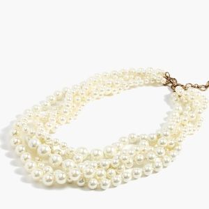 JCREW MULTI STRAND PEARLS NWT